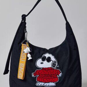 New with tags  BAGGU UO Exclusive Joe Warm Embroidered Nylon Shoulder Bag